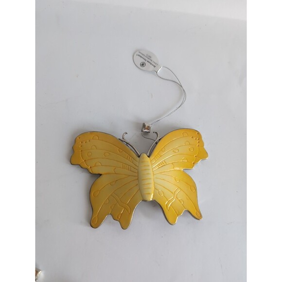 Butterfly Ornament Silken Wings Porcelain Bradford Black-Eyed Susan - Picture 4 of 4